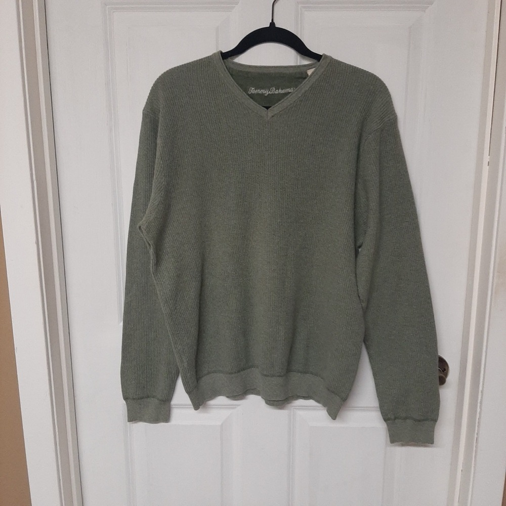 Tommy Bahama Olive Green Men's Sweater size XL